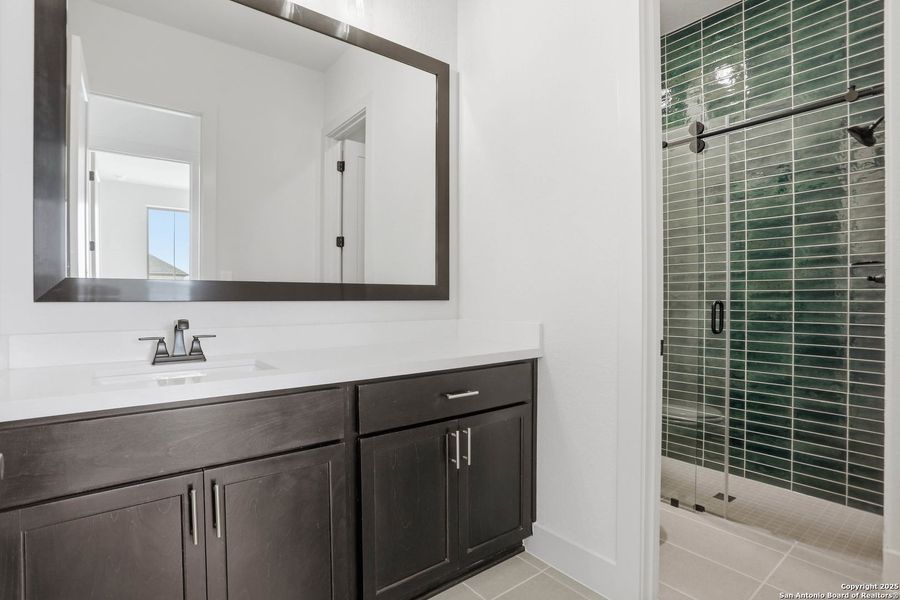 Furnished interior view inside a new home in Kinder Ranch 70's, San Antonio (Image 32).