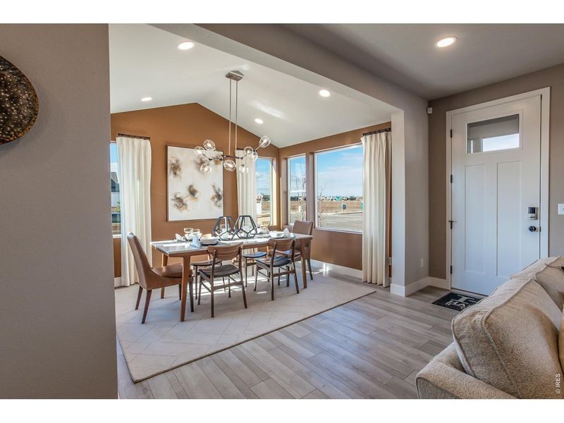 Furnished interior view inside a new home in , Timnath (Image 31).