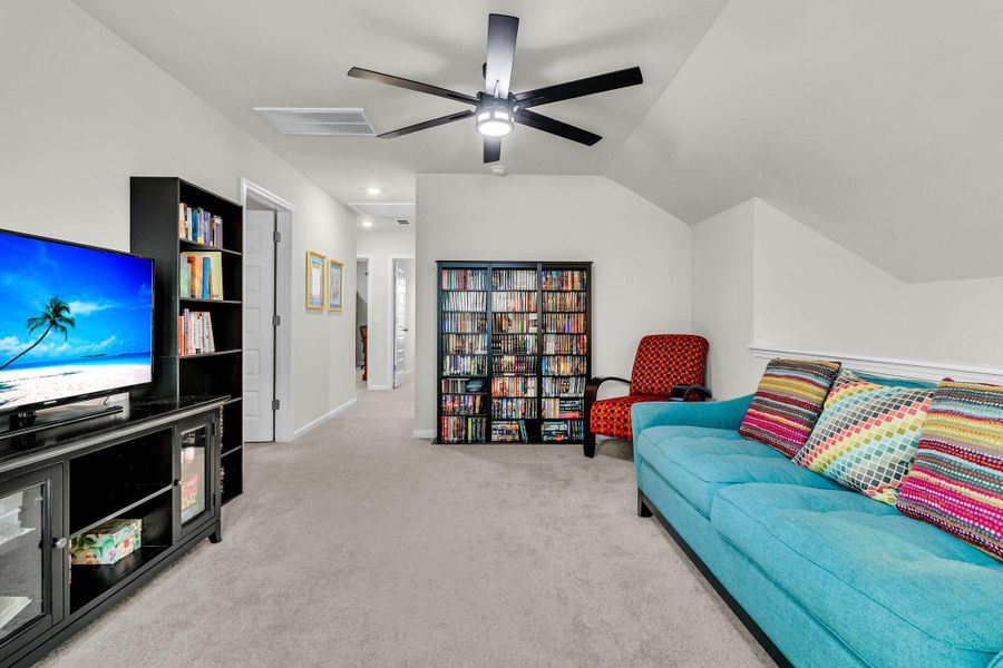 Furnished interior view inside a new home in Heron's Walk at Summers Corner, Summerville (Image 38).