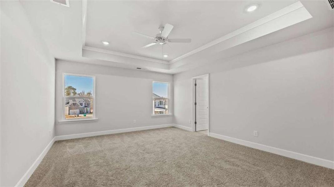 Spacious, unfurnished interior of a new home in Heritage Pointe, Senoia (Image 26). Spacious, unfurnished interior of a new home in Heritage Pointe, Senoia (Image 26).
