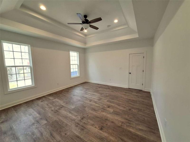 Spacious, unfurnished interior of a new home in , Milledgeville (Image 24).