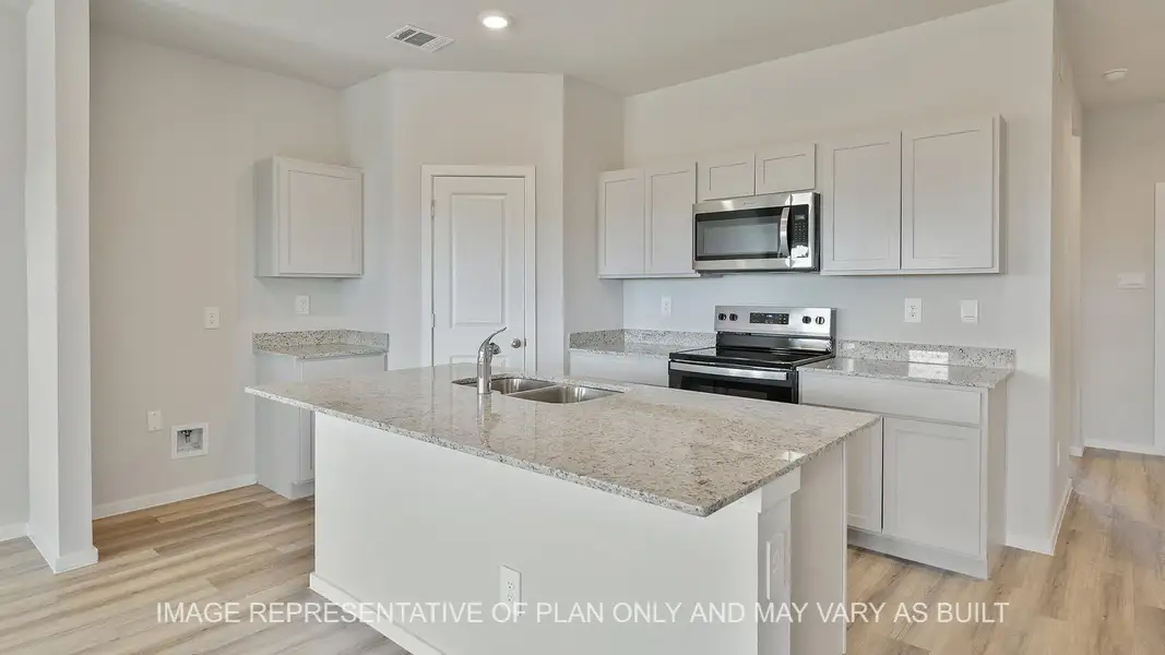 Furnished interior view inside a new home in Liberty Village, Brenham (Image 4).