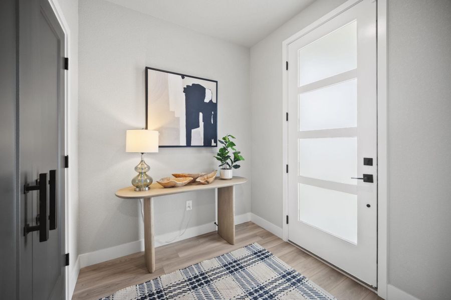 Furnished interior view inside a new home in Pony Park, Colorado Springs (Image 3).