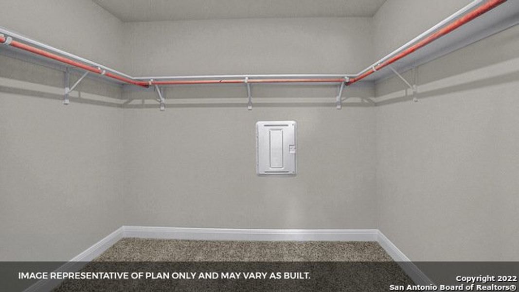 Spacious, unfurnished interior of a new home in Brookstone Creek, San Antonio (Image 11).