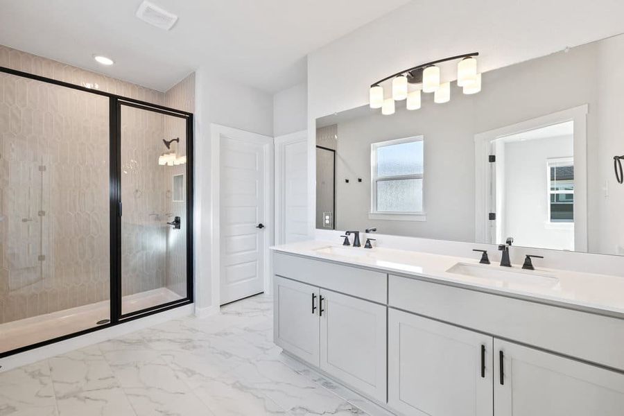 Furnished interior view inside a new home in Park Central, Georgetown (Image 13).