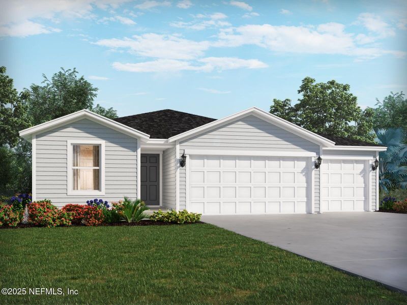 Front exterior of a home in the Azalea Creek community, located in Jacksonville, FL (Image 12).