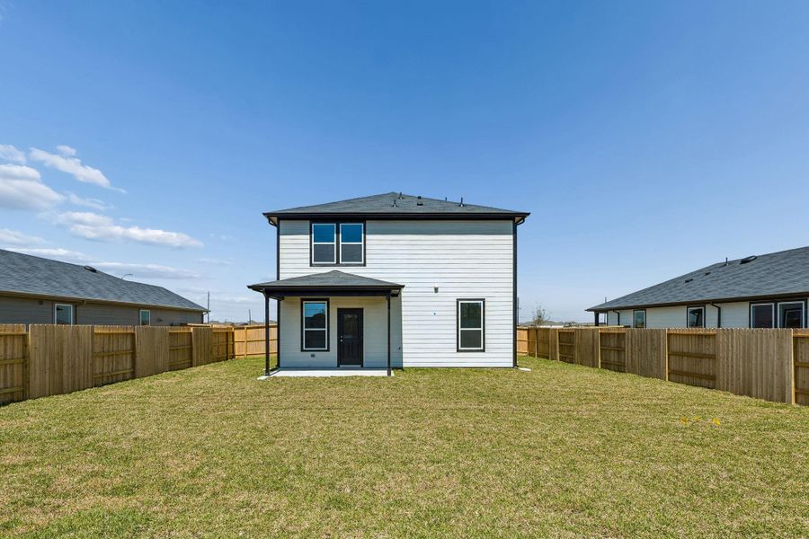 Exterior details and patio area of a home in Windcress, Cove (Image 2). Exterior details and patio area of a home in Windcress, Cove (Image 2).