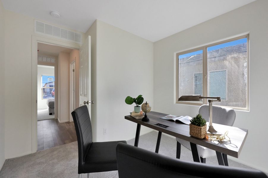 Furnished interior view inside a new home in Cross Creek Ranch, Coolidge (Image 13).
