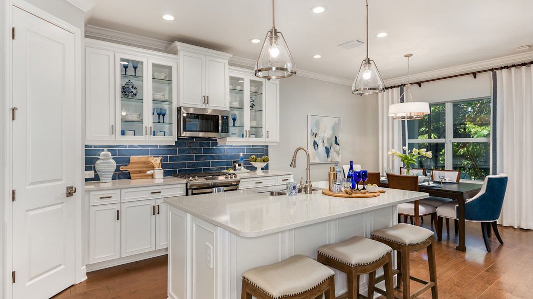 Furnished interior view inside a new home in Tide Marsh, Fort Myers (Image 12).