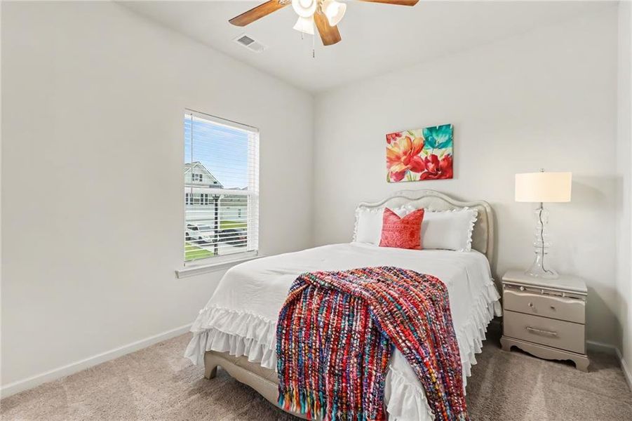 Furnished interior view inside a new home in , Cartersville (Image 13).