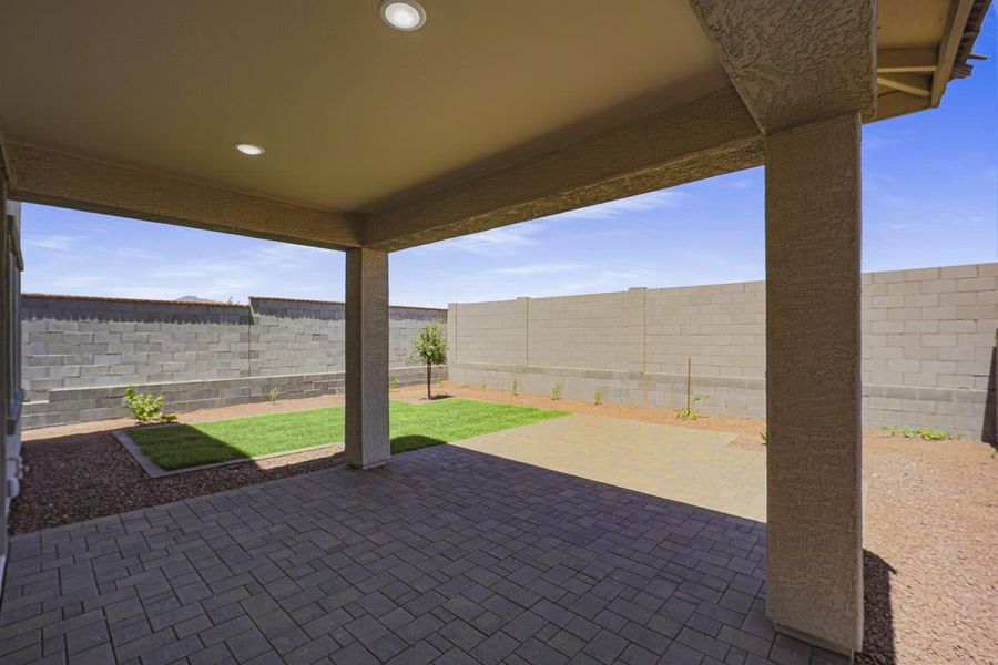 Exterior details of a home in Marketside Tercera at Verrado, Buckeye (Image 11). Exterior details of a home in Marketside Tercera at Verrado, Buckeye (Image 11).