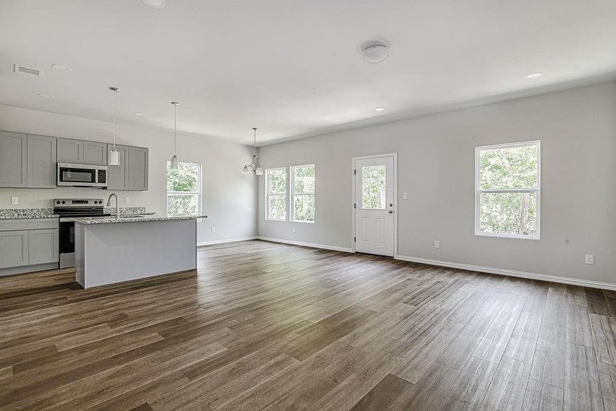 Spacious, unfurnished interior of a new home in , Fort Worth (Image 15). Spacious, unfurnished interior of a new home in , Fort Worth (Image 15).