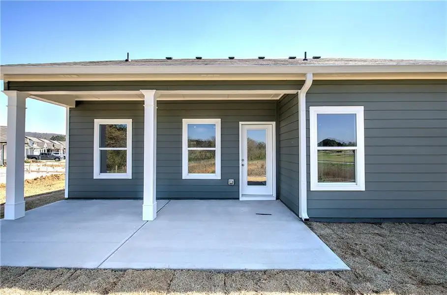 Exterior details and patio area of a home in , Cartersville (Image 3).