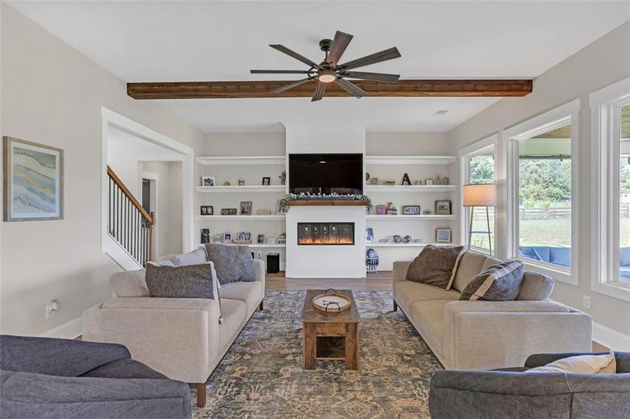 Furnished interior view inside a new home in , McDonough (Image 9).