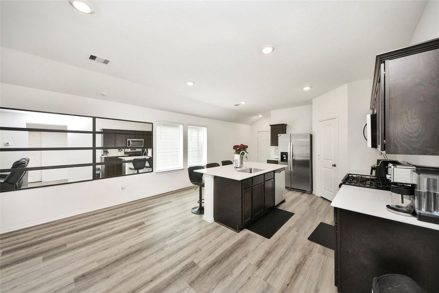 Furnished interior view inside a new home in , Houston (Image 5).