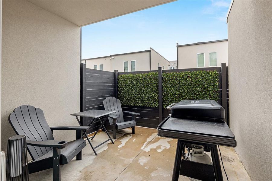 Exterior details and patio area of a home in , Gainesville (Image 25). Exterior details and patio area of a home in , Gainesville (Image 25).