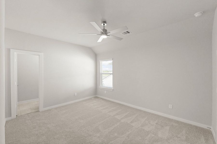 Spacious, unfurnished interior of a new home in Briarwood Crossing, Rosenberg (Image 24). Spacious, unfurnished interior of a new home in Briarwood Crossing, Rosenberg (Image 24).