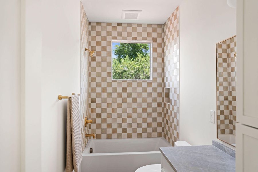 Furnished interior view inside a new home in , Charleston (Image 8).