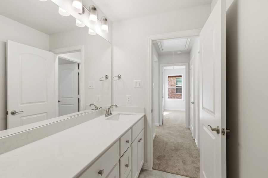 Furnished interior view inside a new home in Elevon, Lavon (Image 17).