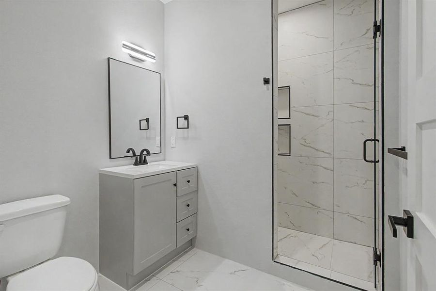 Furnished interior view inside a new home in , North Richland Hills (Image 12).