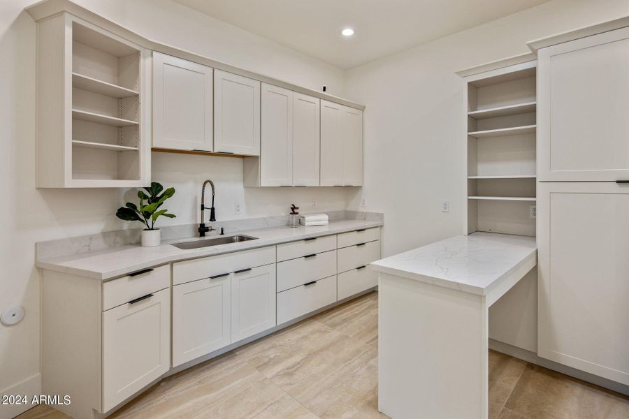 Double Washer & Dryer Laundry Room