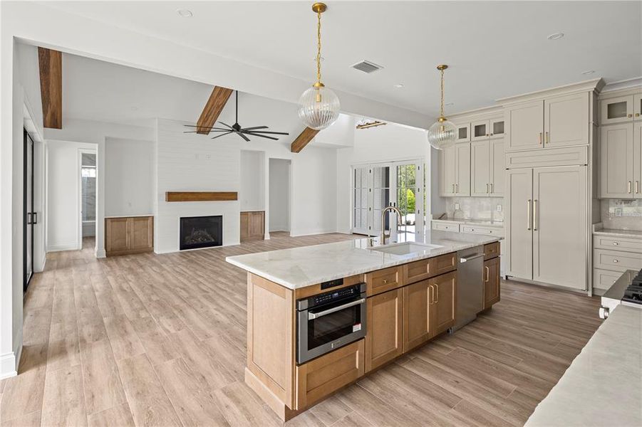 Furnished interior view inside a new home in , Ocala (Image 6).