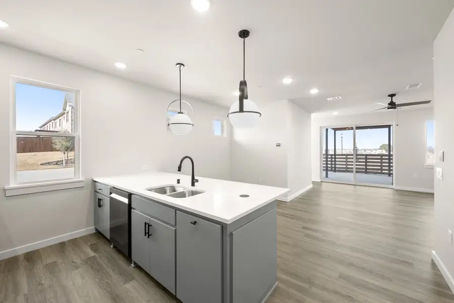 Furnished interior view inside a new home in Wildridge, Oak Point (Image 9).