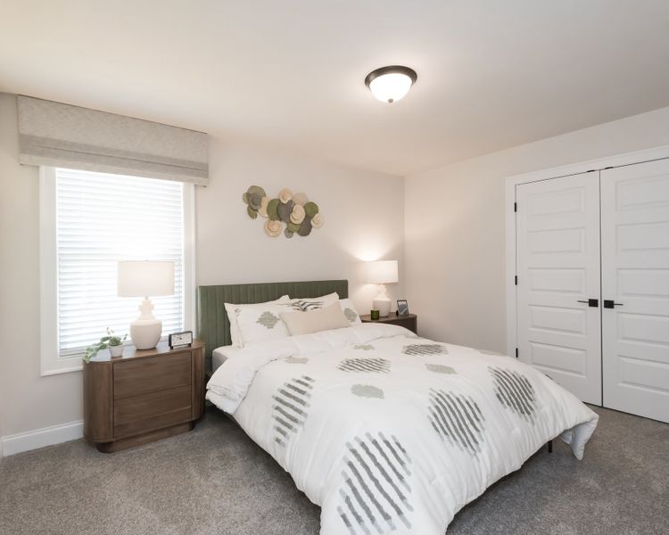 Furnished interior view inside a new home in Marshburn Landing - Bungalow Series, Wendell (Image 13).