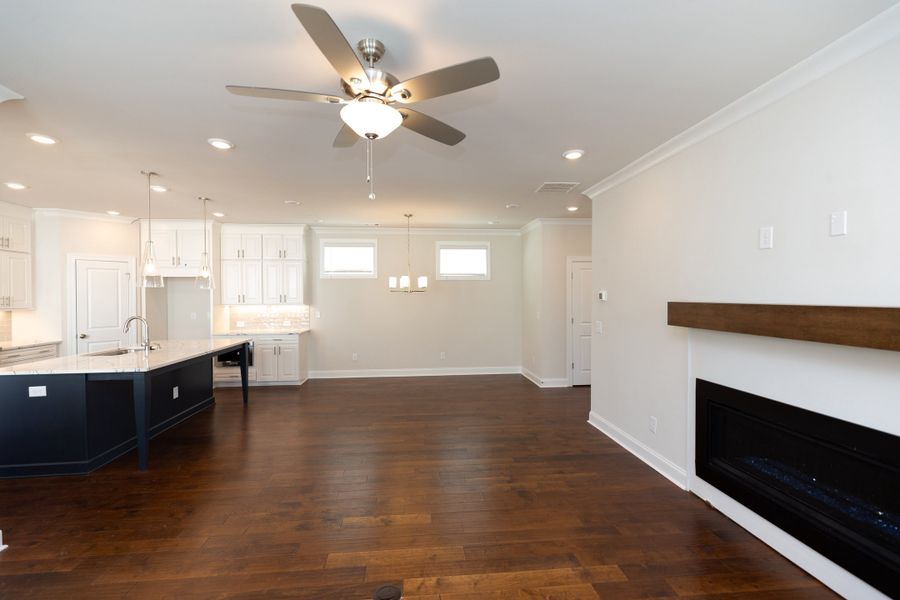 Representative unfurnished interior of a home built from the The Kincaid by The Providence Group in Waterhaven, Cumming (Image 37).