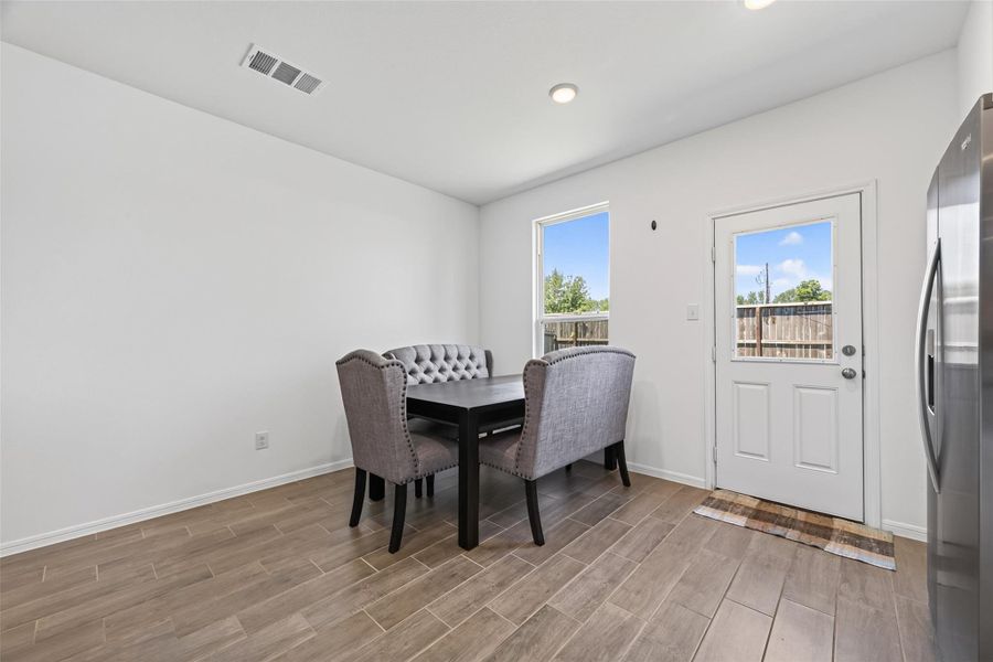 Furnished interior view inside a new home in , Porter (Image 9). Furnished interior view inside a new home in , Porter (Image 9).