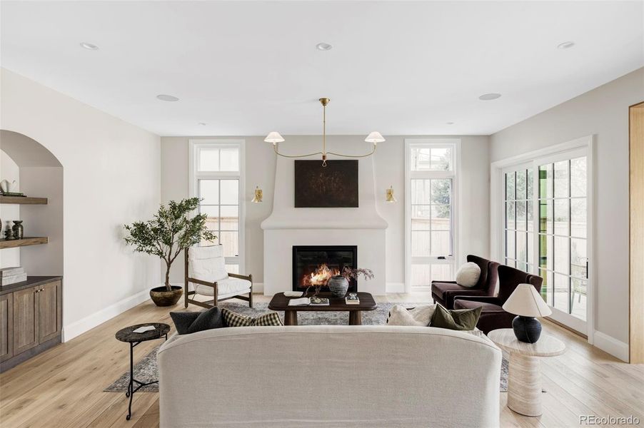Furnished interior view inside a new home in , Denver (Image 6).