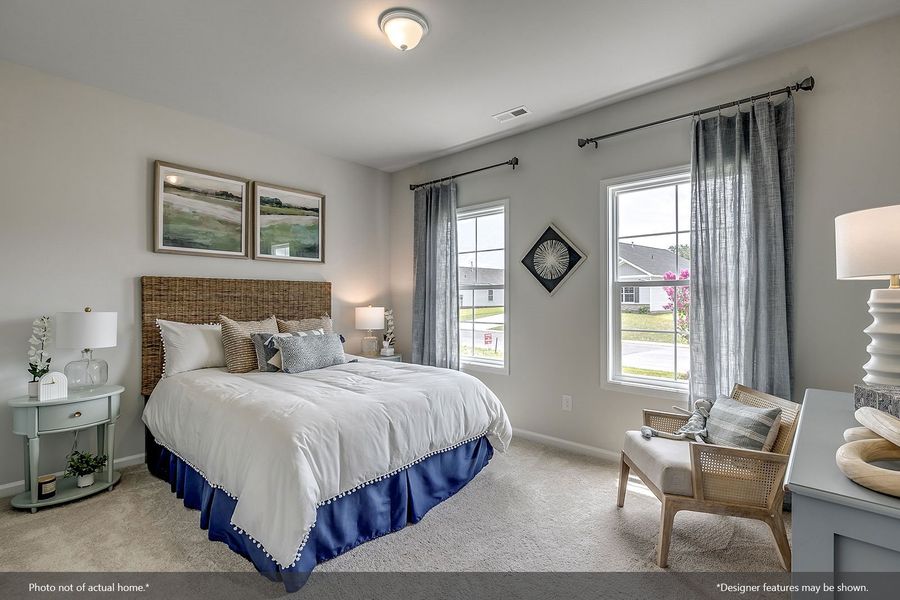 Furnished interior view inside a new home in Citadel Point at Southbridge, Sneads Ferry (Image 15).
