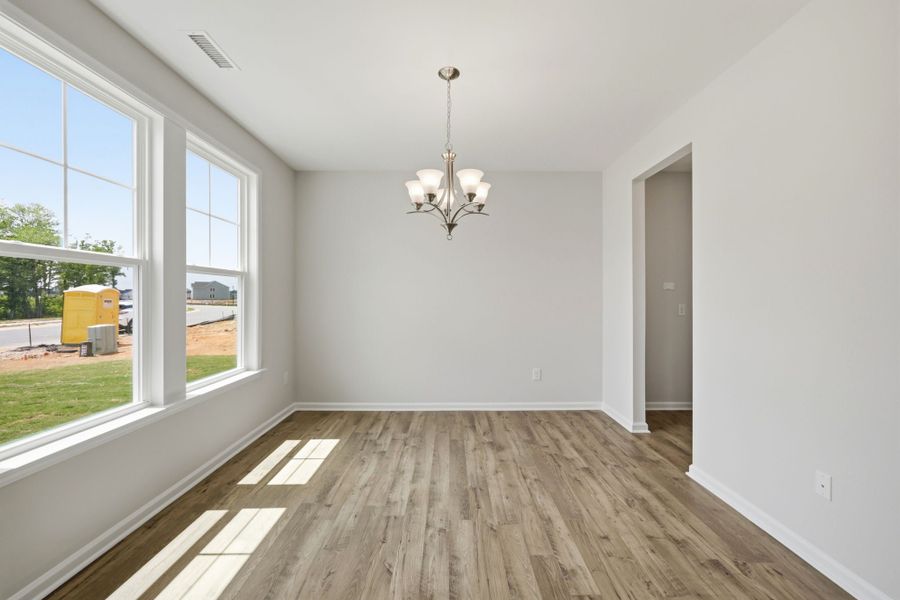Spacious, unfurnished interior of a new home in The Farm at Neill's Creek, Lillington (Image 23).