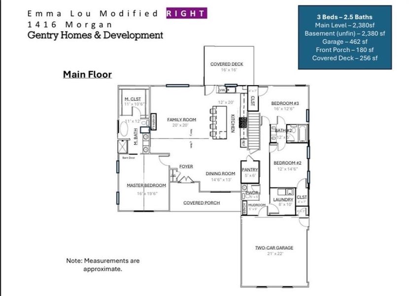 2D floor plan layout of this home in , Bremen, GA (Image 3).