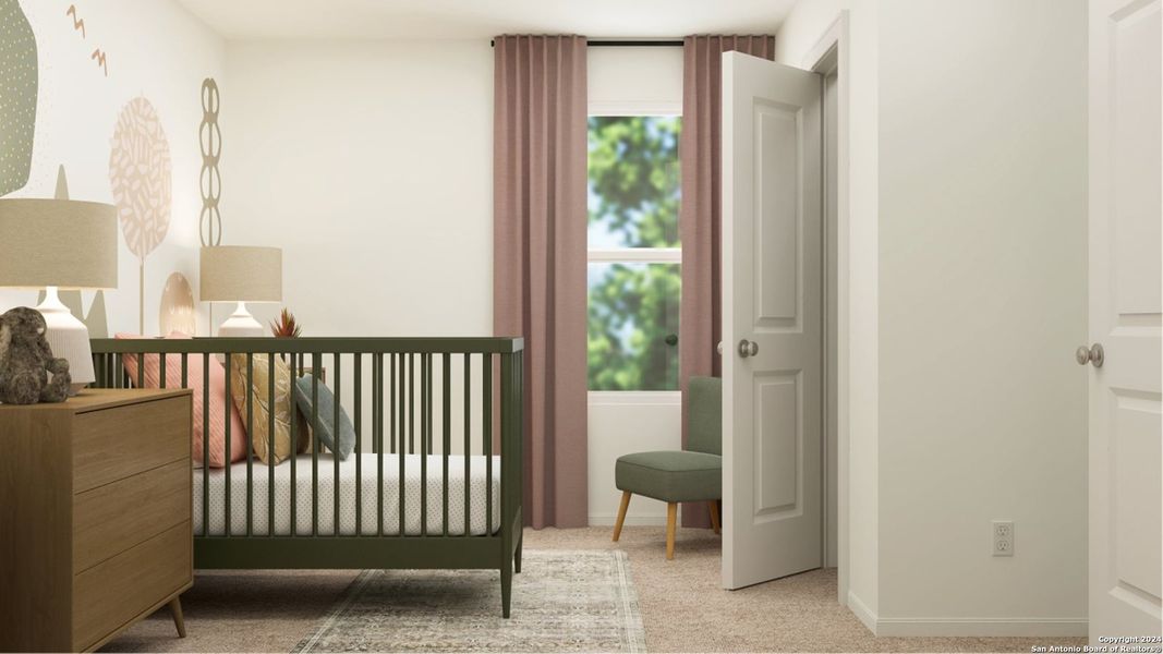 Furnished interior view inside a new home in Ruby Crossing, San Antonio (Image 6).