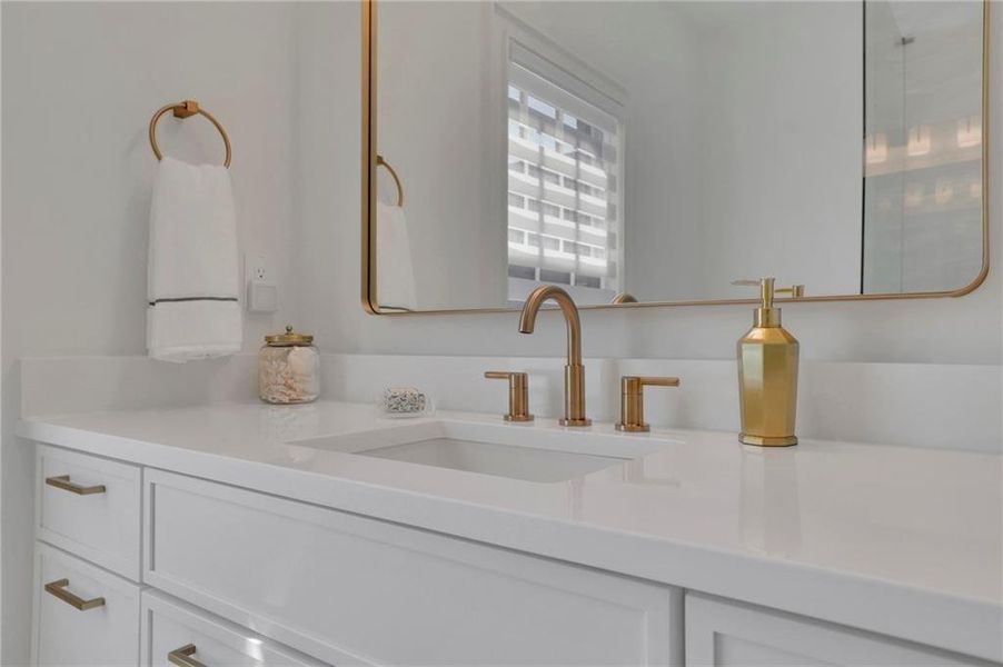 Close-up of interior finishes inside a home in , Sugar Hill (Image 18).