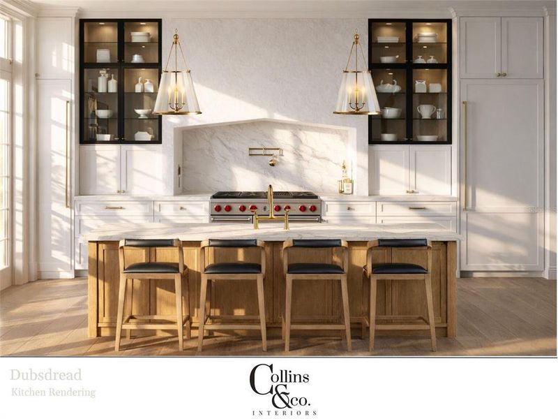 Furnished interior view inside a new home in , Orlando (Image 5).