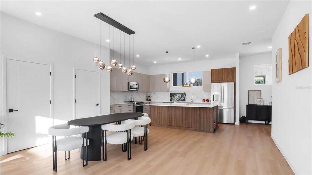 Furnished interior view inside a new home in , St. Petersburg (Image 17).