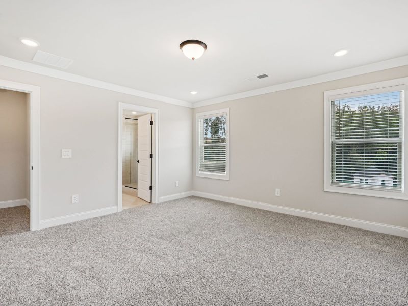 The Dallas Basement floorplan with the Modern Rustic Harbor interior package.