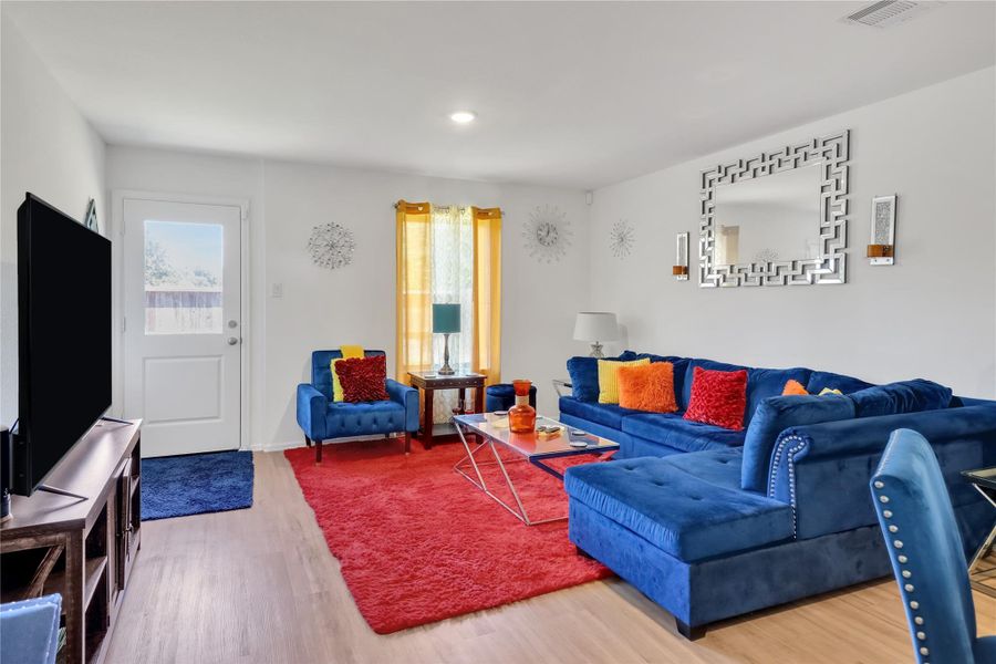 Furnished interior view inside a new home in Tavola, New Caney (Image 12).