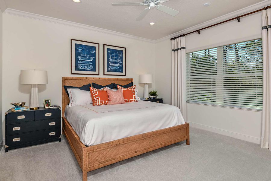Representative furnished interior of a home built from the Tidewinds 2 by Neal Communities in Grand Park, Sarasota (Image 9).