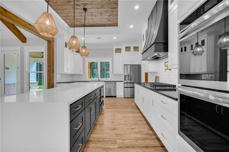 Furnished interior view inside a new home in , Monroe (Image 54).
