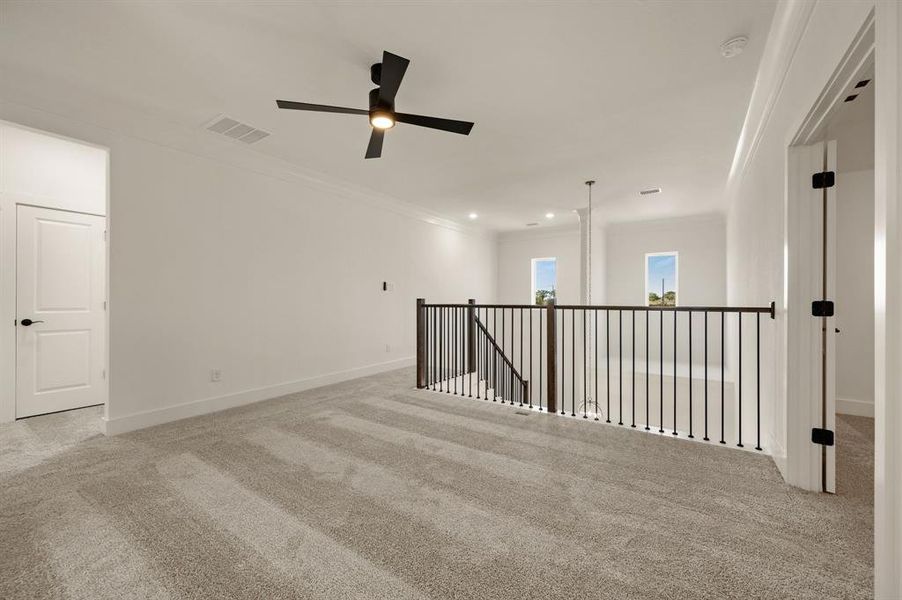 Spacious, unfurnished interior of a new home in Highland Oaks, Boyd (Image 9). Spacious, unfurnished interior of a new home in Highland Oaks, Boyd (Image 9).