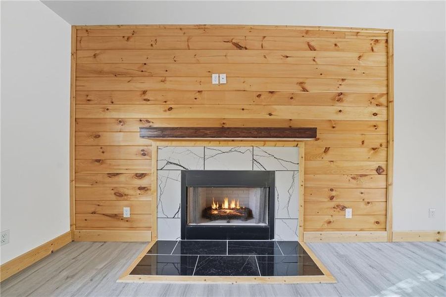 Furnished interior view inside a new home in , Talking Rock (Image 31).