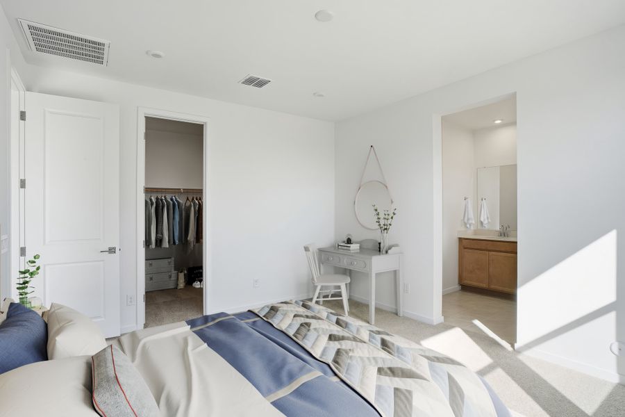 Furnished interior view inside a new home in Montana Vista - Highland, Buckeye (Image 13).