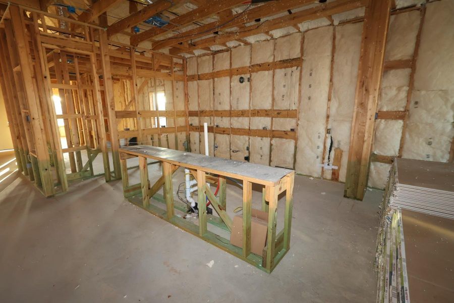 In-progress construction of a new home in , Fulshear, TX (Image 5).