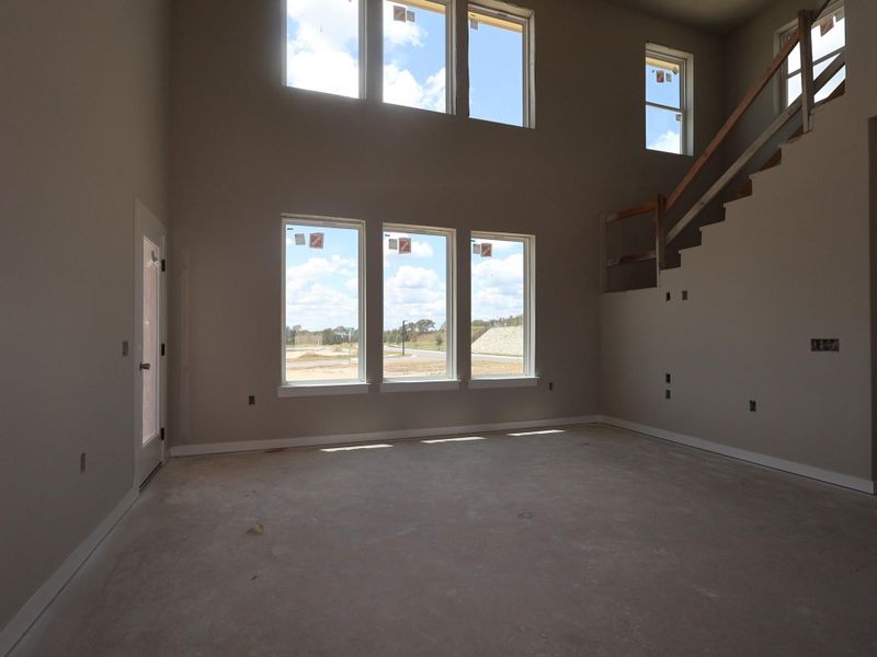 In-progress construction of a new home in Colony at Cole Springs, Buda, TX (Image 7).