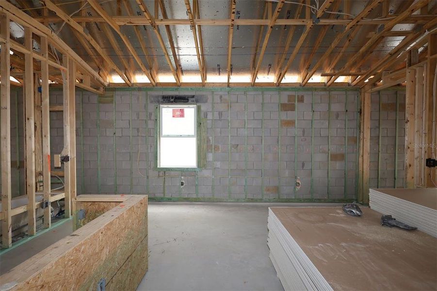 In-progress construction of a new home in Lake Star at Ovation, Winter Garden, FL (Image 4). In-progress construction of a new home in Lake Star at Ovation, Winter Garden, FL (Image 4).