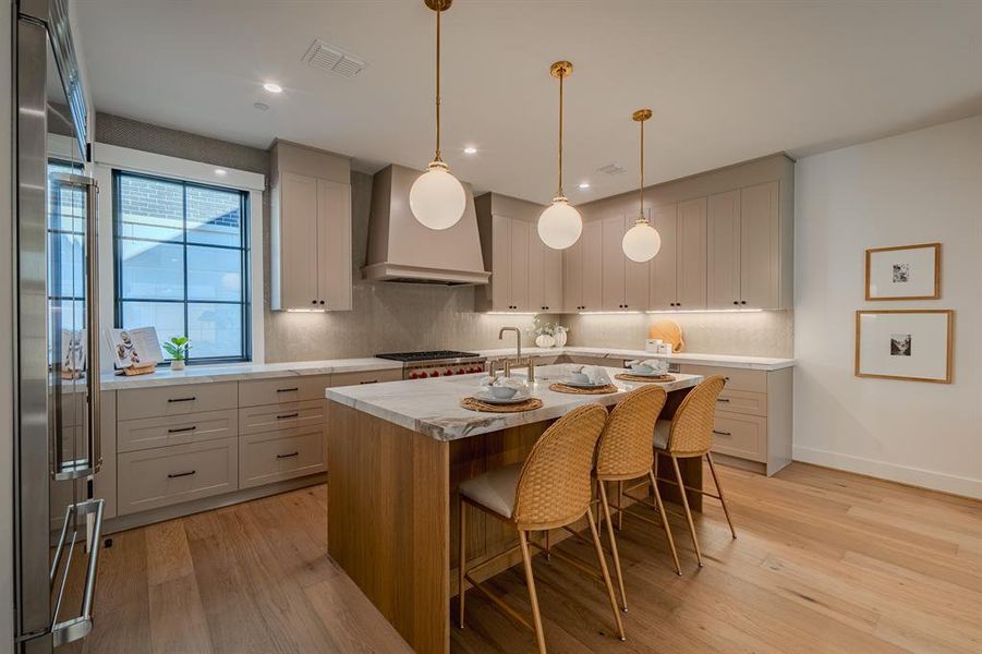 Furnished interior view inside a new home in , University Park (Image 26).