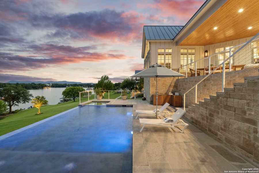 Front exterior of a new home in , Kingsland, TX, highlighting curb appeal (Image 19). Front exterior of a new home in , Kingsland, TX, highlighting curb appeal (Image 19).